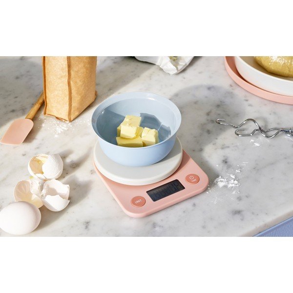 Fekete műanyag digitális konyhai mérleg Foodie – RIG-TIG-image-2