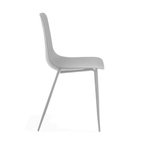 Wassu 4 részes szürke étkezőszék szett - La Forma-image-2