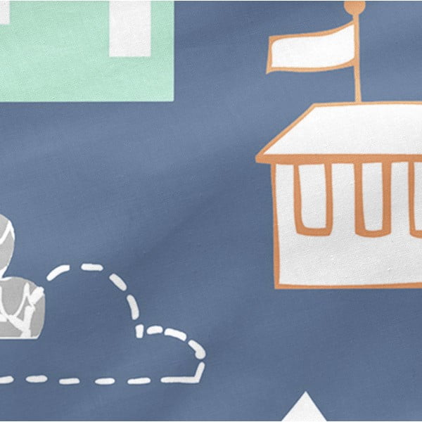 Holidays gyerek pamut párnahuzat, 50 x 75 cm - Moshi Moshi-image-1