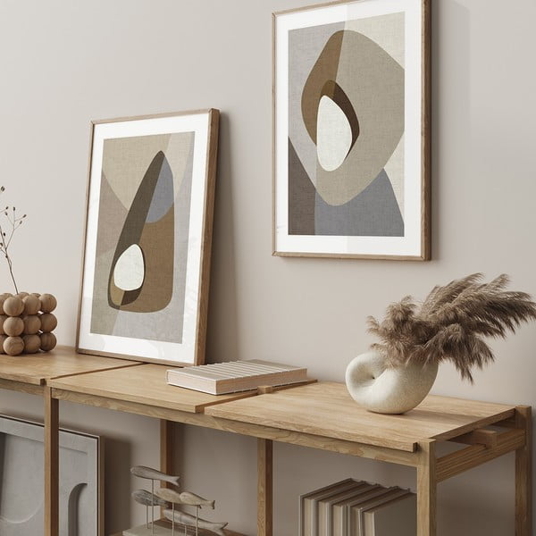 Kép 30x40 cm Picasa Greige – Malerifabrikken-image-1