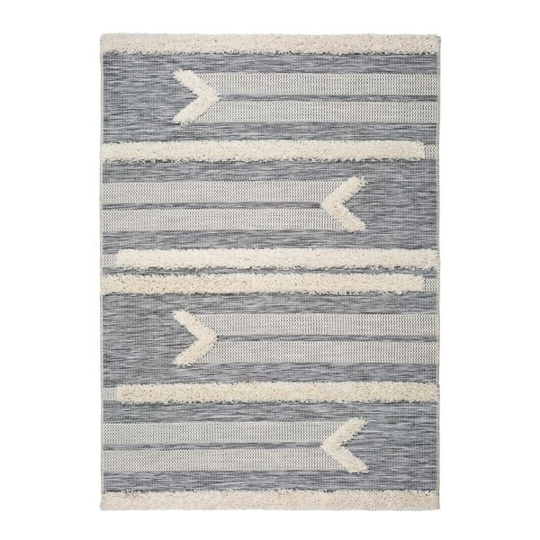 Cheroky szürke-fehér szőnyeg, 115 x 170 cm - Universal
