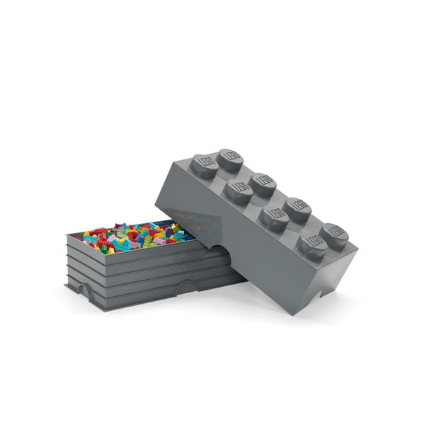 Rectangle sötétszürke tárolódoboz - LEGO®-image-1