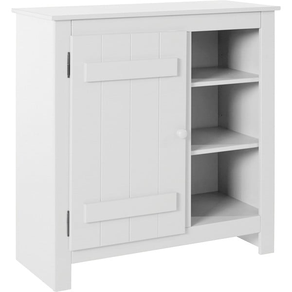 Fehér borovi fenyő szekrény 90x90 cm Bertram – Støraa-image-2