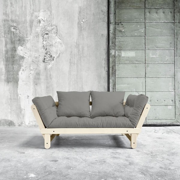 Beat Natural/Granite Grey kinyitható kanapé - Karup