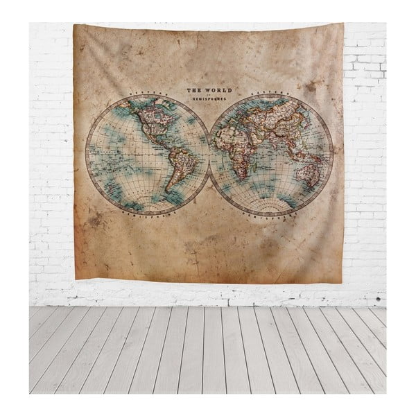 Faliszőnyeg 140x140 cm The World – Really Nice Things-image-2