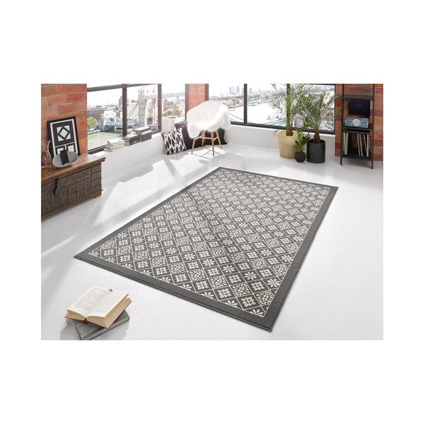 Gloria Tile szürke-bézs szőnyeg, 160 x 230 cm - Hanse Home-image-1