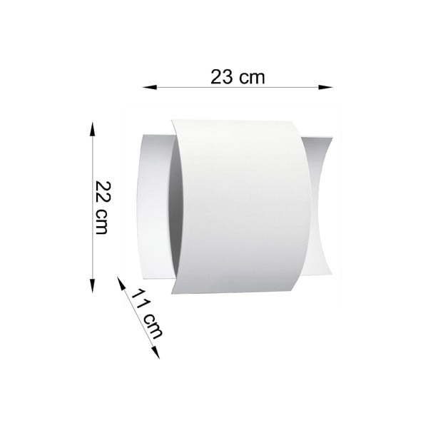 Forgmi fehér fali lámpa - Sollux-image-2