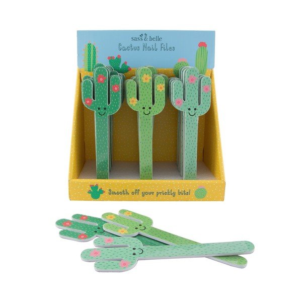 Cactus 3 db-os körömreszelő készlet - Sass & Belle-image-1