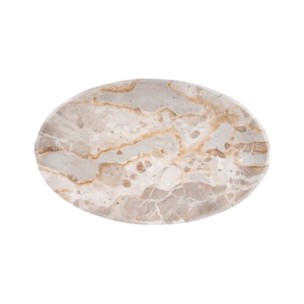Márvány dekoratív tálca 25x40 cm Waved – PT LIVING-image-2