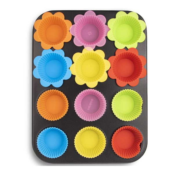 Fém muffin sütőforma 27x35 cm – Orion