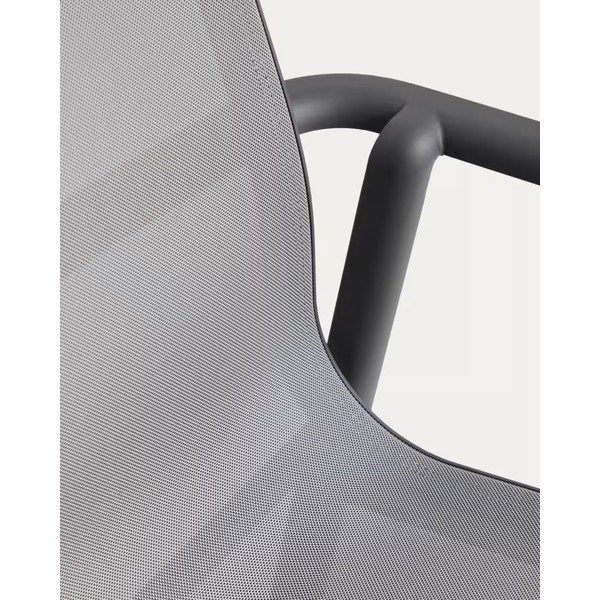 Szürke kerti szék Canea – Kave Home-image-4