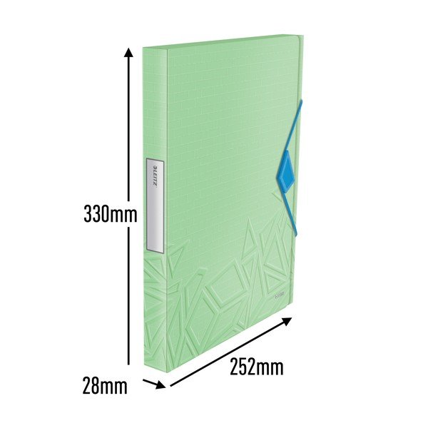 Zöld irattartó doboz, A4 - Leitz-image-3