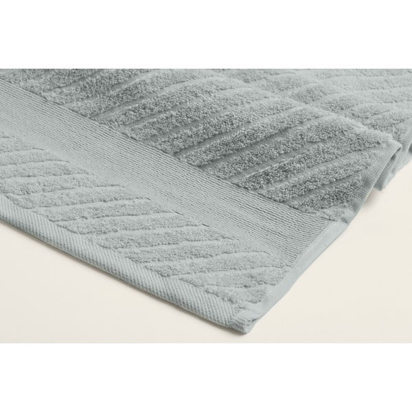 Kék pamut törölköző és fürdőlepedő készlet 2 db-os - Foutastic-image-2