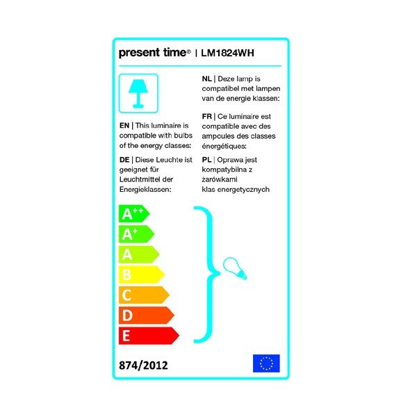 Enchant fehér asztali lámpa - Leitmotiv-image-1