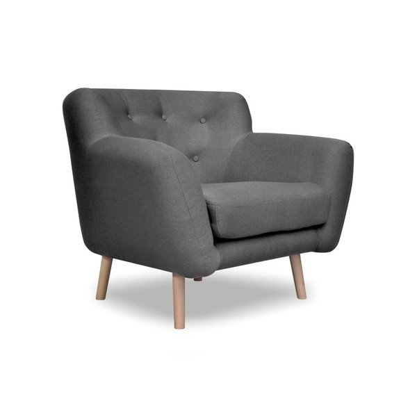 London szürke fotel - Cosmopolitan design-image-2