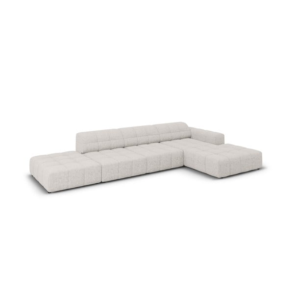 Világosszürke sarokkanapé (jobb oldali) Chicago – Cosmopolitan Design-image-3