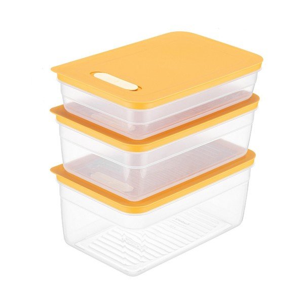 Élelmiszertartó doboz szett 3 db-os – Hermia