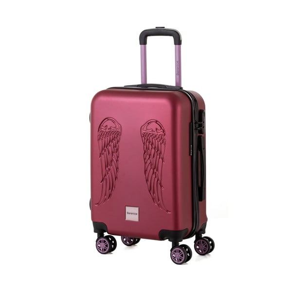 Wingy piros bőrönd, 44 l - Berenice