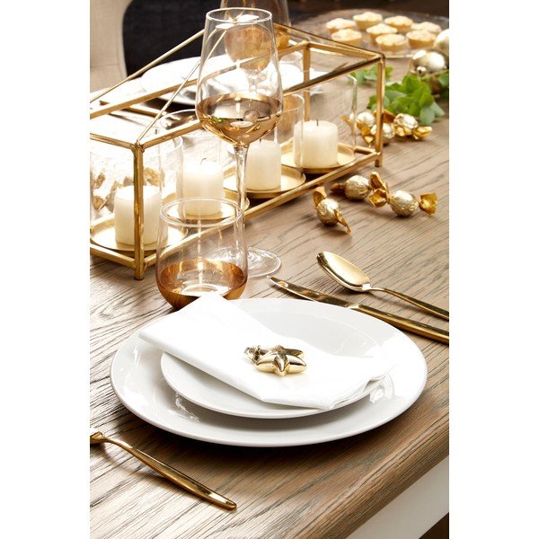 Horizon 4 db borospohár aranyszínű részletekkel - Premier Housewares-image-1