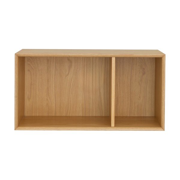 Natúr színű moduláris polcrendszer tölgyfa dekorral 70x36 cm Z  – Tenzo-image-3