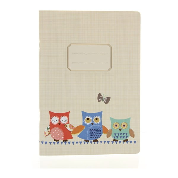 Owls puha fedeles jegyzetfüzet - GO Stationery