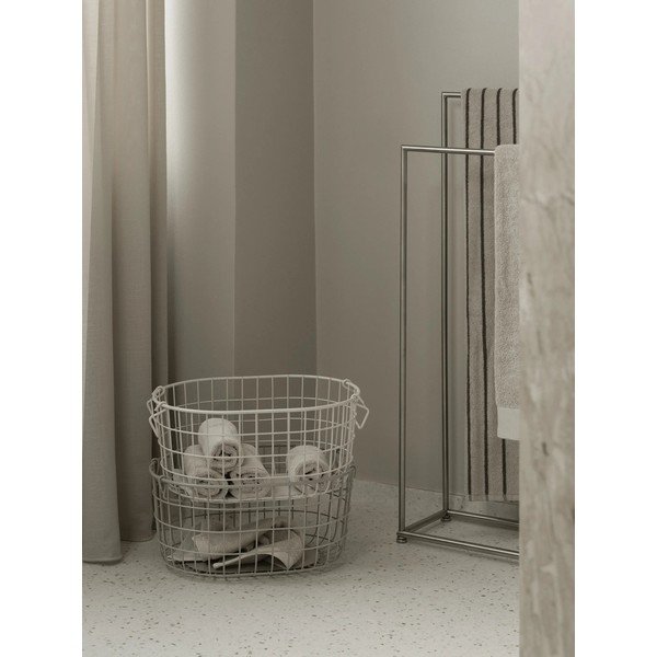 Fémhuzalos fém tárolókosár 37x27x17 cm Kago M – Blomus-image-1