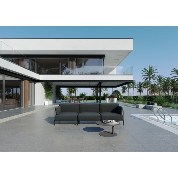 Sötétszürke kerti moduláris kanapé 234 cm Salve – Sit Sit-image-1