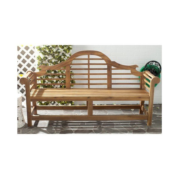 Khara Bench barna kerti ülőpad - Safavieh-image-1