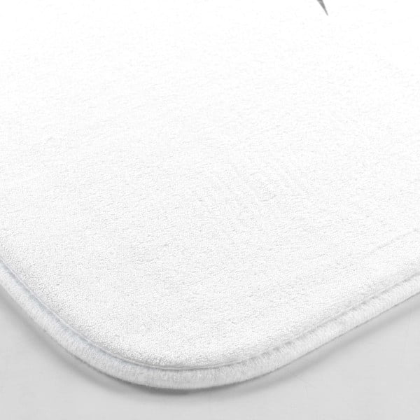 Fehér-ezüstszínű fürdőszobai kilépő 45x75 cm Orbella – douceur d'intérieur-image-2