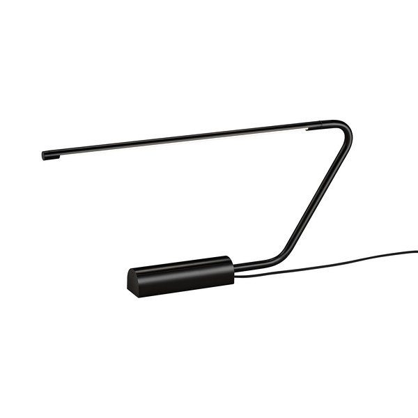 Fekete LED asztali lámpa (magasság 33 cm) Olea – Trio Select-image-2