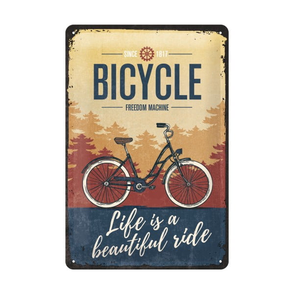 Bicycle dekorációs falitábla - Postershop