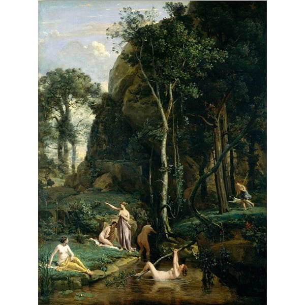 Reprodukciós kép 70x100 cm Camille Corot – Wallity