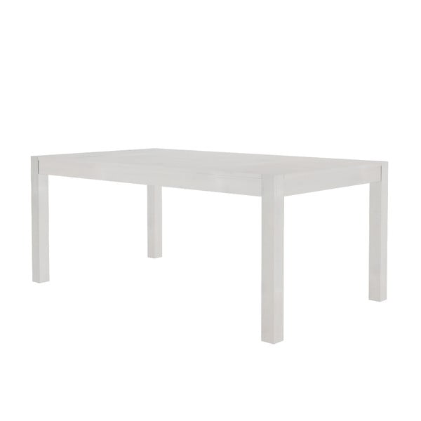 Monique fehér, tömör fenyőfa étkezőasztal, 76 x 180 cm - Støraa