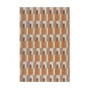 Narancssárga-natúr színű szőnyeg 155x230 cm Riley Block Geo – Flair Rugs