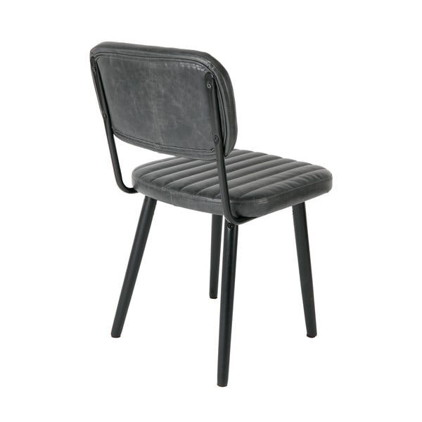 Fekete étkezőszék Jake Worn – White Label-image-3