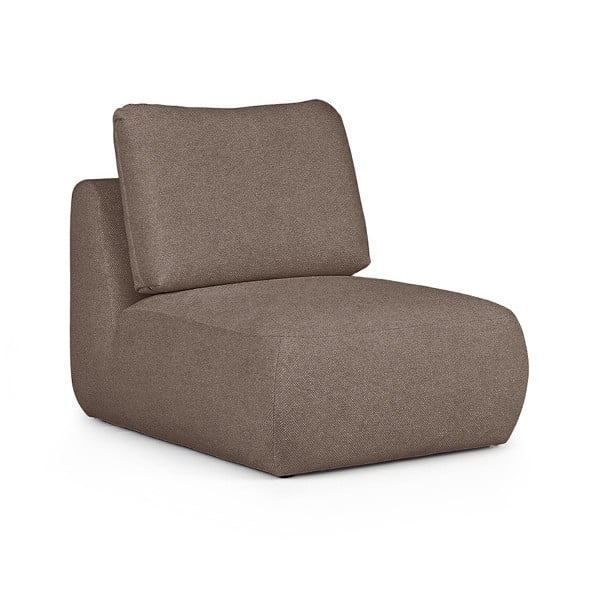 Barna buklé fotel Mirel – Rodier-image-2