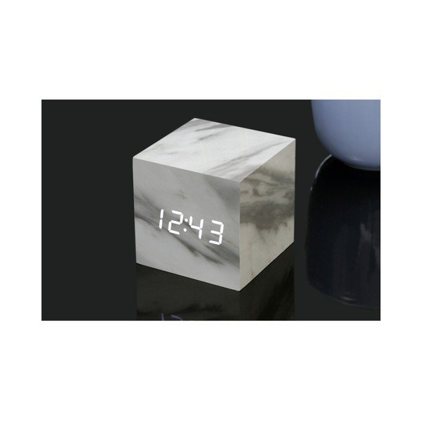 Digitális ébresztőóra Cube Click – Gingko-image-2