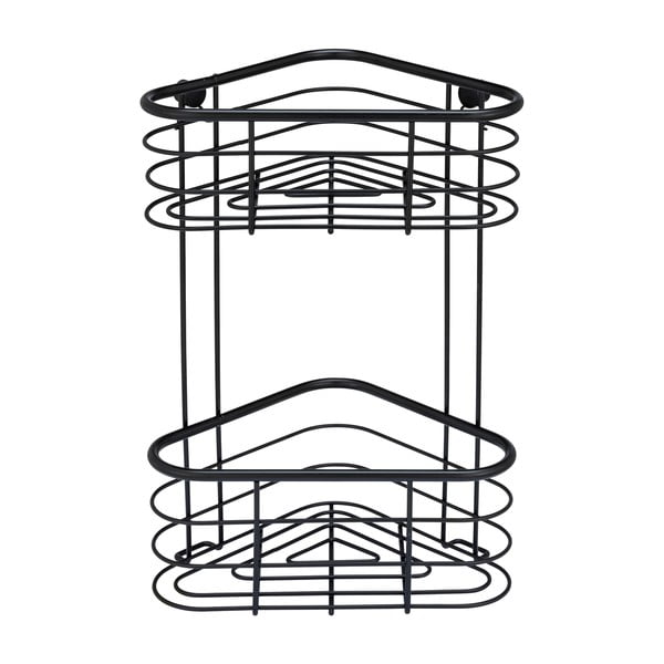 Trestina fekete sarok zuhanypolc, 25 x 35 cm - Wenko-image-3