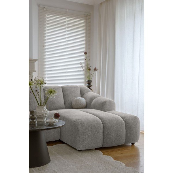 Világosszürke sarokkanapé (bal oldali-U alakú) Shell – Miuform-image-4