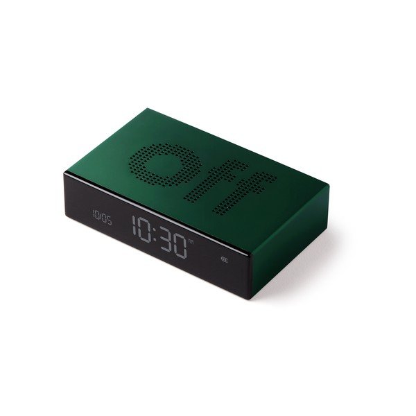 Digitális asztali ébresztőóra Flip Premium – Lexon-image-4