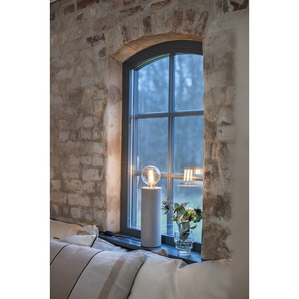 Szürke asztali lámpa (magasság 28 cm) Legna – Markslöjd-image-1