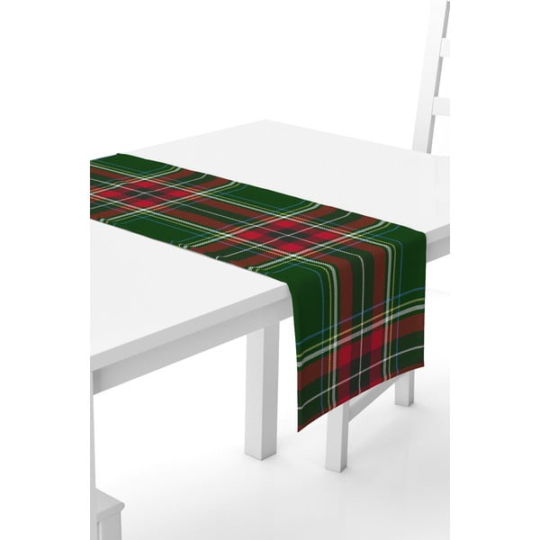 Piros-zöld asztali futó, 40 x 140 cm - Kate Louise
