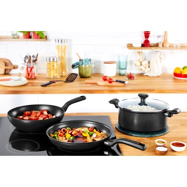 Alumínium serpenyő ø 24 cm So Chef Black – Tefal-image-2