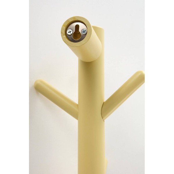 Világossárga borovi fenyő fali fogas 21 cm Eddison – Jotex-image-3