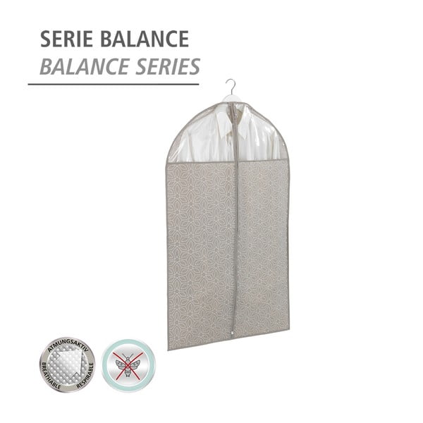 Balance bézs ruhazsák, 100 x 60 cm - Wenko-image-3