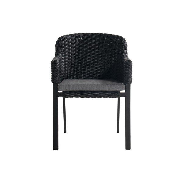 Fekete műanyag kerti szék Cairo – Hartman-image-2