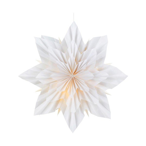 Fehér függő karácsonyi fénydekoráció Neela – Markslöjd