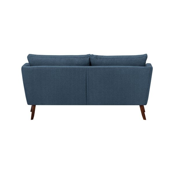 Elena kék háromszemélyes kanapé, fekvőfotellel a bal oldalon - Mazzini Sofas-image-4