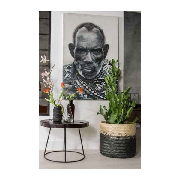 Kraton teakfa tárolóasztal, ⌀ 60 cm - Dutchbone-image-1