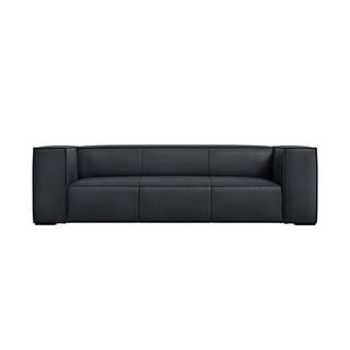 Fekete bőr kanapé 227 cm Madame – Windsor & Co Sofas